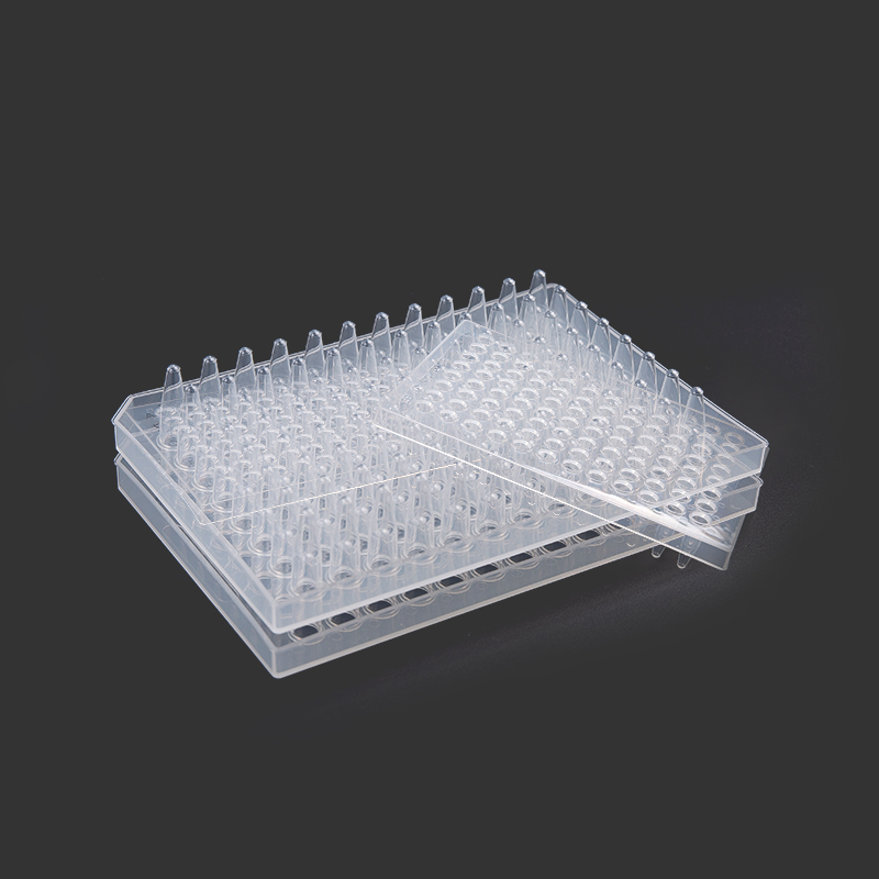 Pelat PCR 96 sumur semi-pinggang